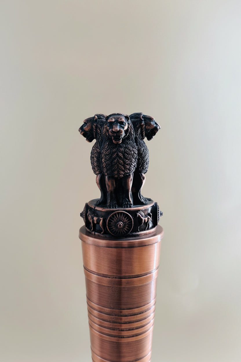 Metal Ashok Pillar - Large