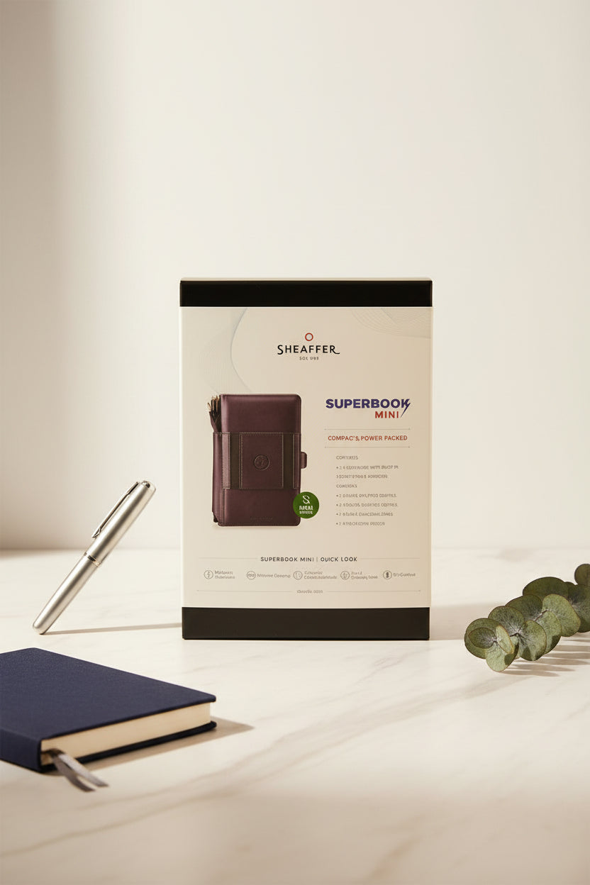 Sheaffer Superbook Mini Organizer with Wireless Powerbank 8000mAh