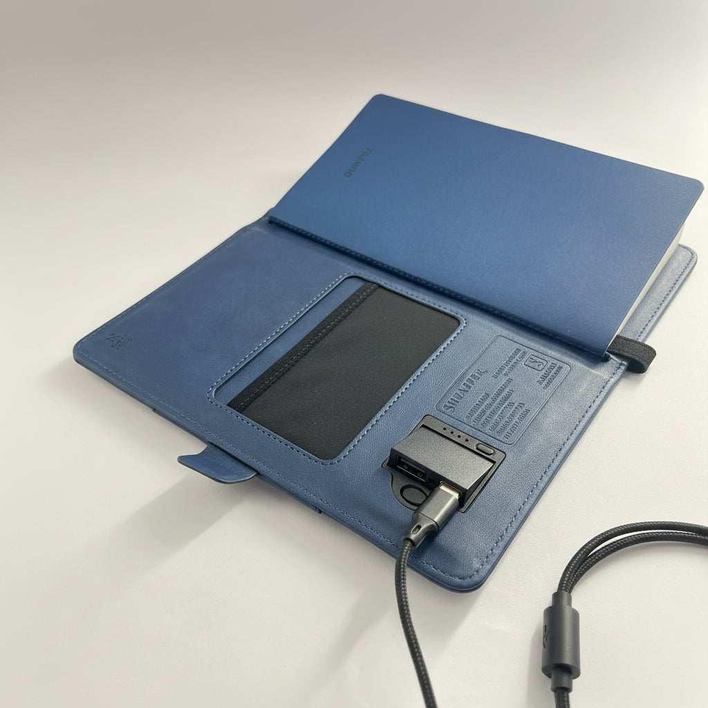 Sheaffer Superbook Mini Organizer with Wireless Powerbank 8000mAh