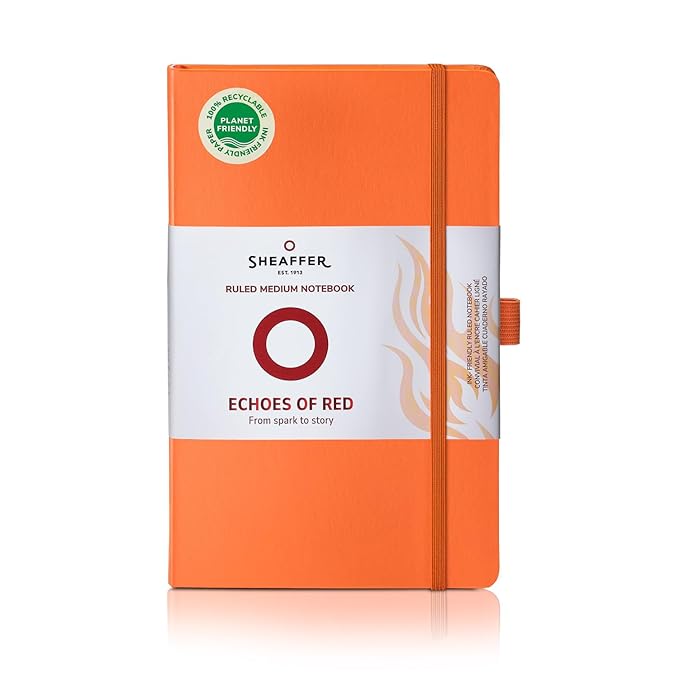 Sheaffer Eternal Shine 90 GSM Hardbound Medium Notebook - Black