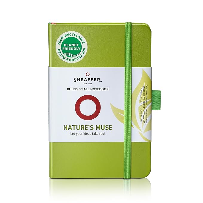 Sheaffer Eternal Shine 90 GSM Hardbound Medium Notebook - Black