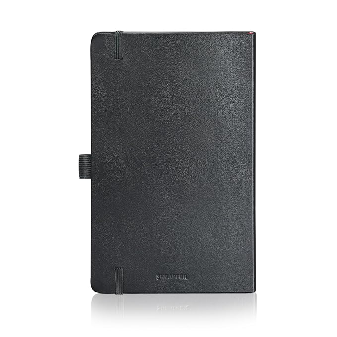 Sheaffer Eternal Shine 90 GSM Hardbound Medium Notebook - Black