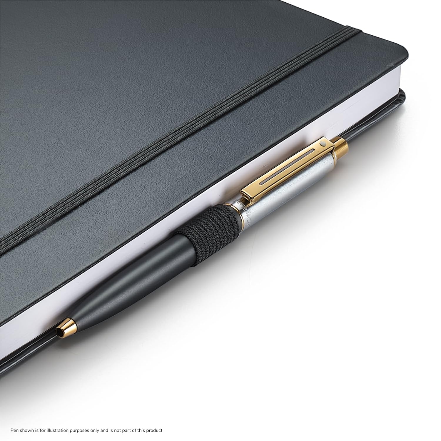 Sheaffer Eternal Shine 90 GSM Hardbound Medium Notebook - Black