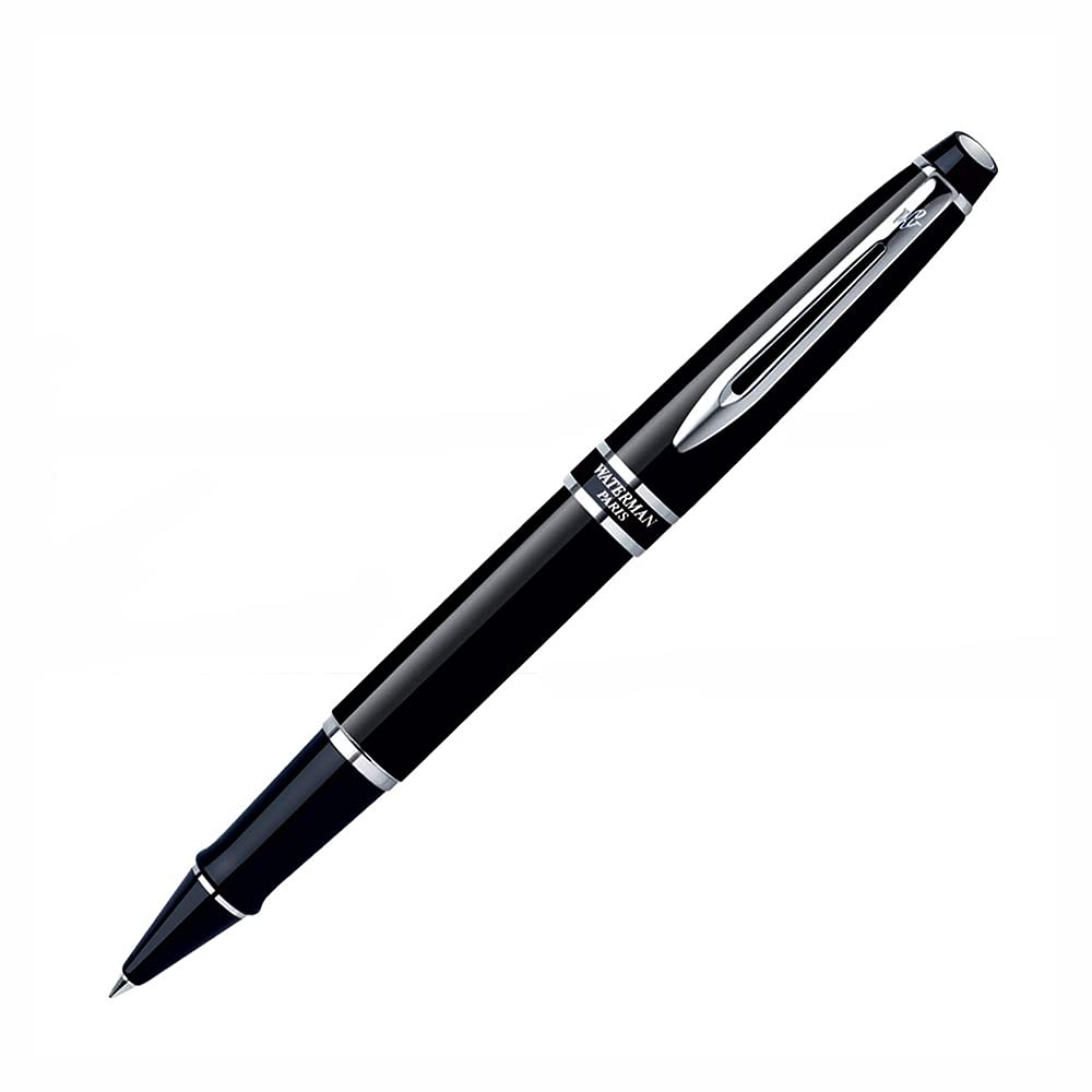 Waterman Expert MARS BLACK CHROME TRIM Ballpoint Pen