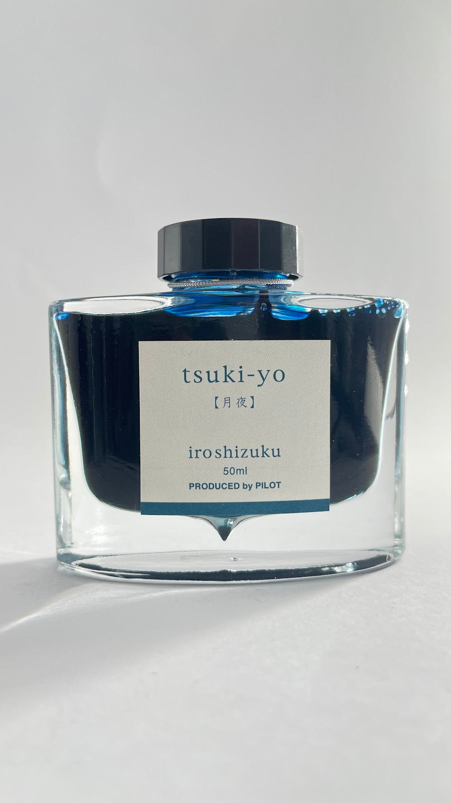 Pilot Iroshizuku Fountain Pen Ink - 50 ml Bottle - Tsuki-Yo, Moonlight, Teal