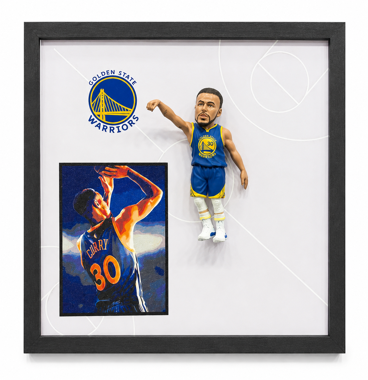 Stephen Curry BASKETBALL FRAME