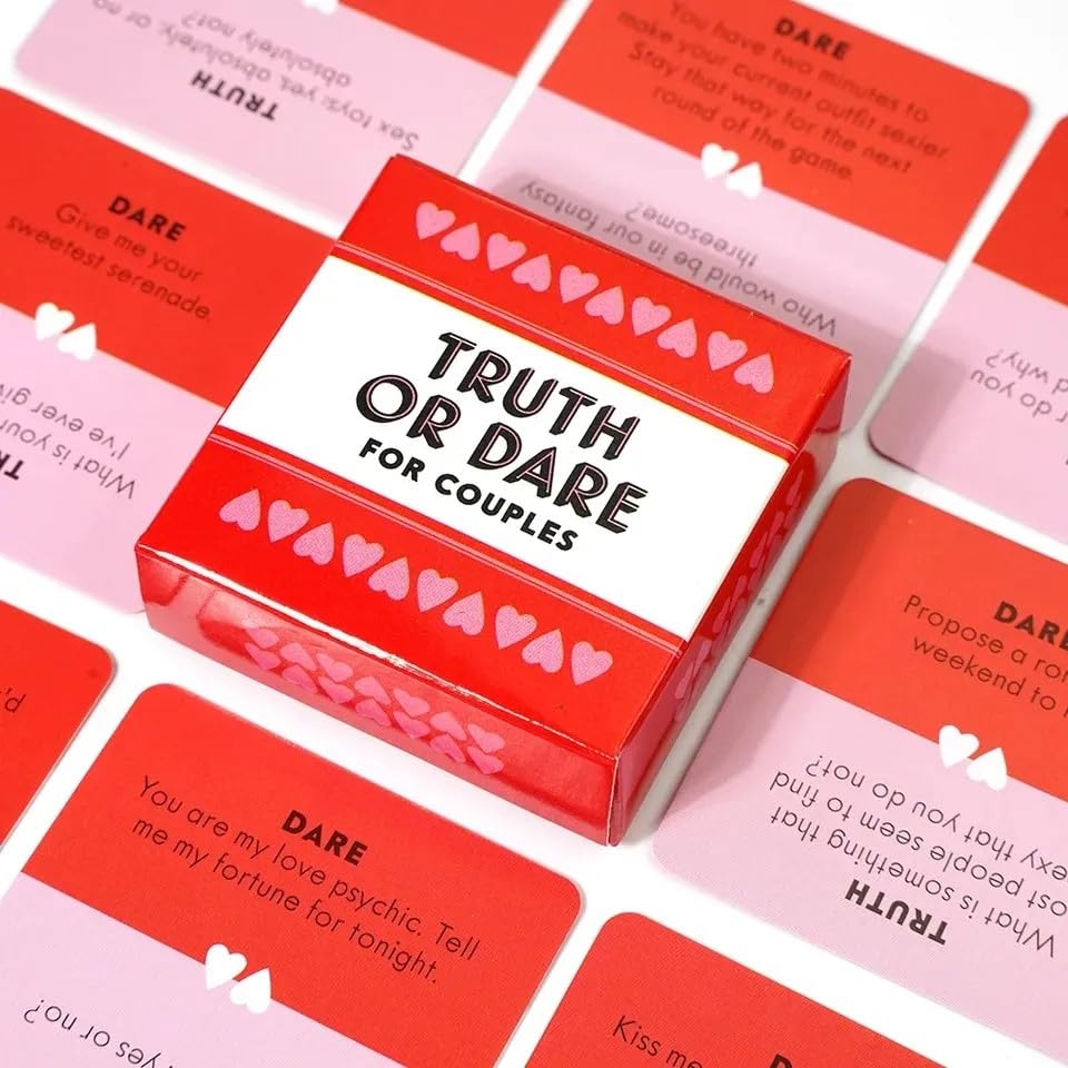 Naughty Truth & Dares for Couples | 50 Cards,