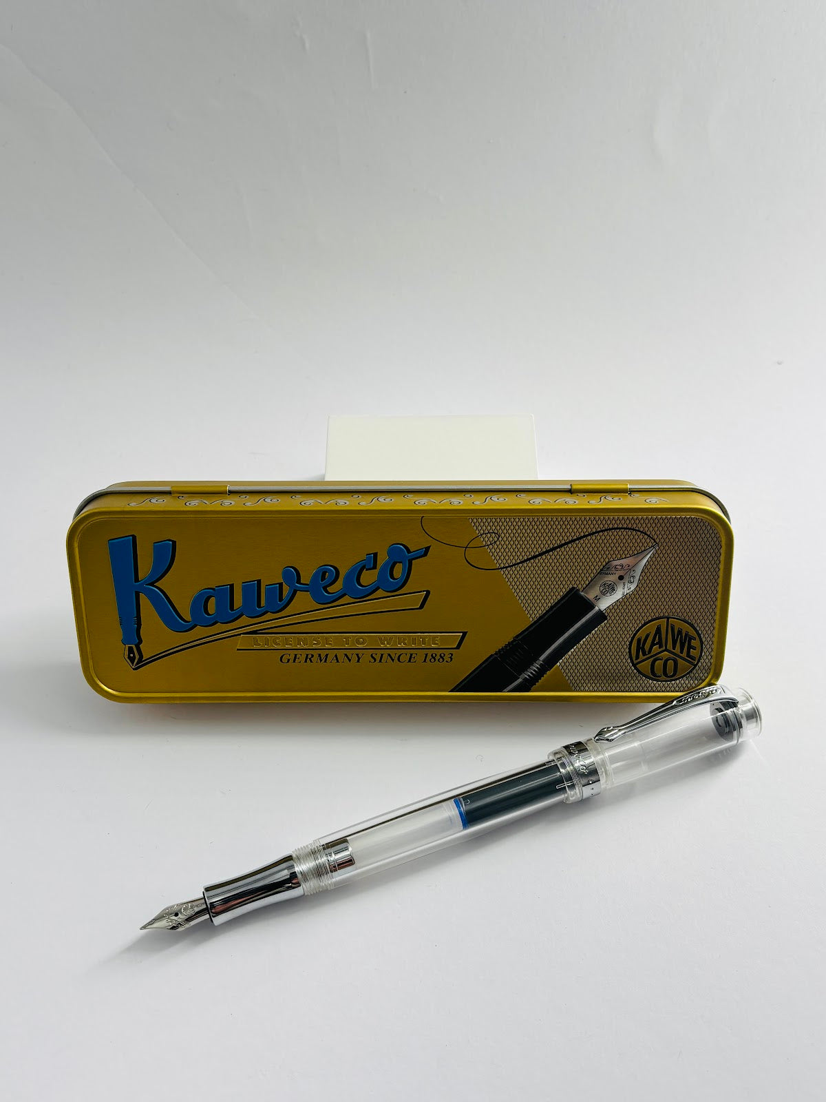 KAWECO STUDENT FOUNTAIN PEN TRANSPARENT