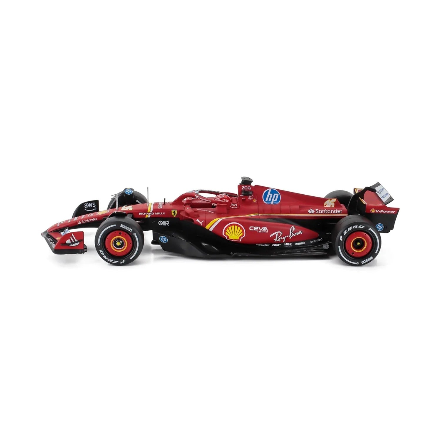 Bburago 1:24 Scale Diecast Model 2024 Ferrari SF24
