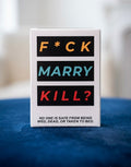 Adult FCK, Marry, Kill Card Game, Black, one Size