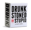 runk Stoned OR Stupid Party Card Game, Adult Humor, Paper, Modern Style, for Unisex Adults