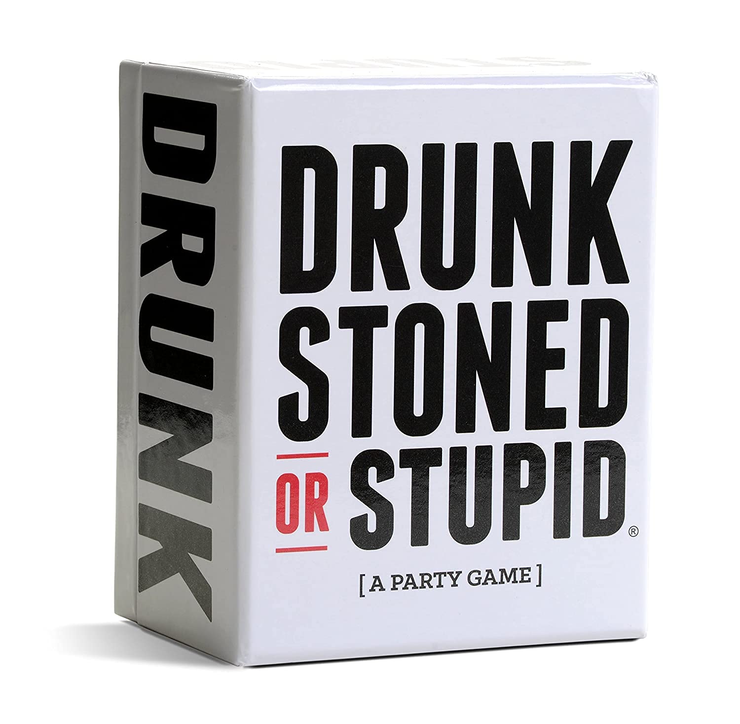 runk Stoned OR Stupid Party Card Game, Adult Humor, Paper, Modern Style, for Unisex Adults