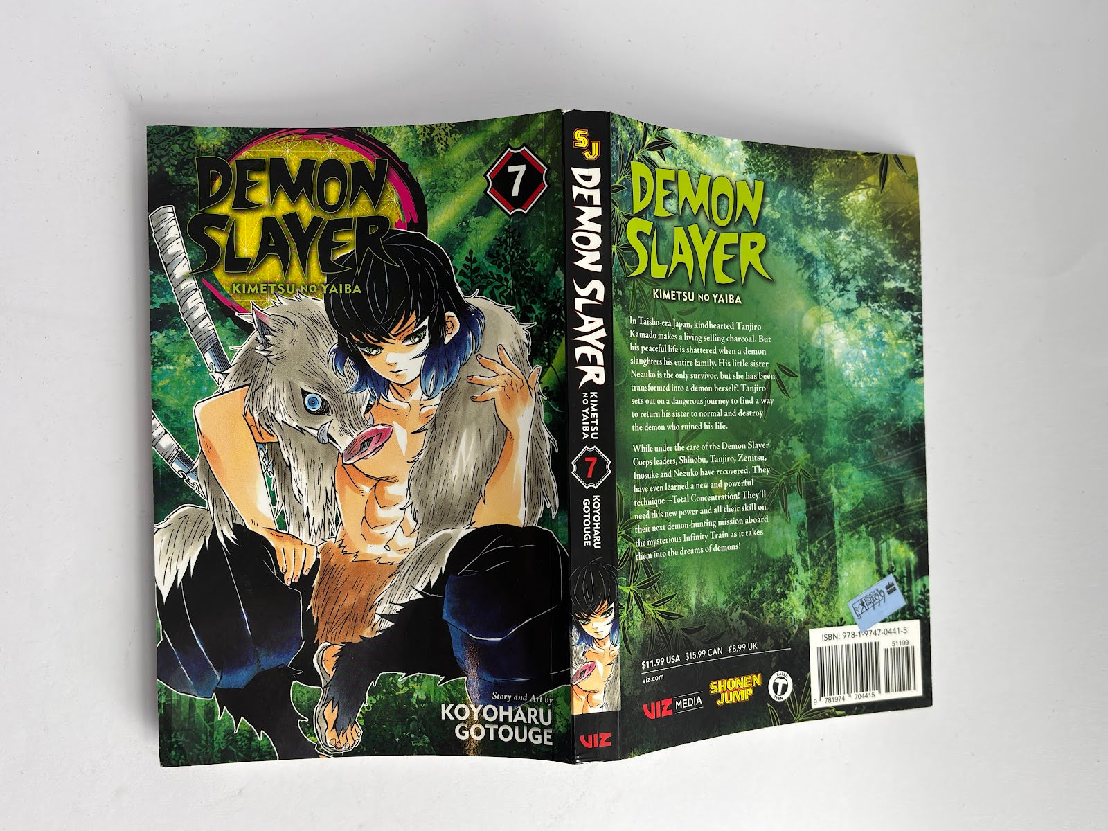 Demon Slayer: Kimetsu no Yaiba Vol. 7 – Manga by Koyoharu Gotouge