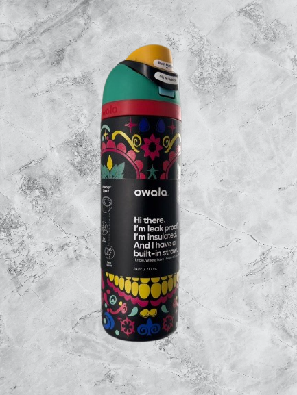 Owala FreeSip Bottle - Sugar Skull Edition