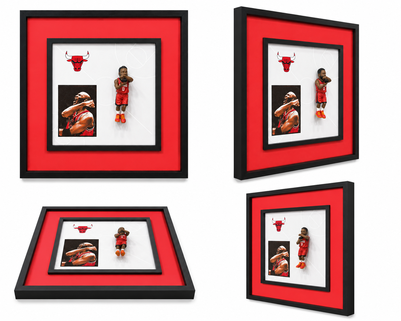 CHICAGO BULLS BASKETBALL FRAME