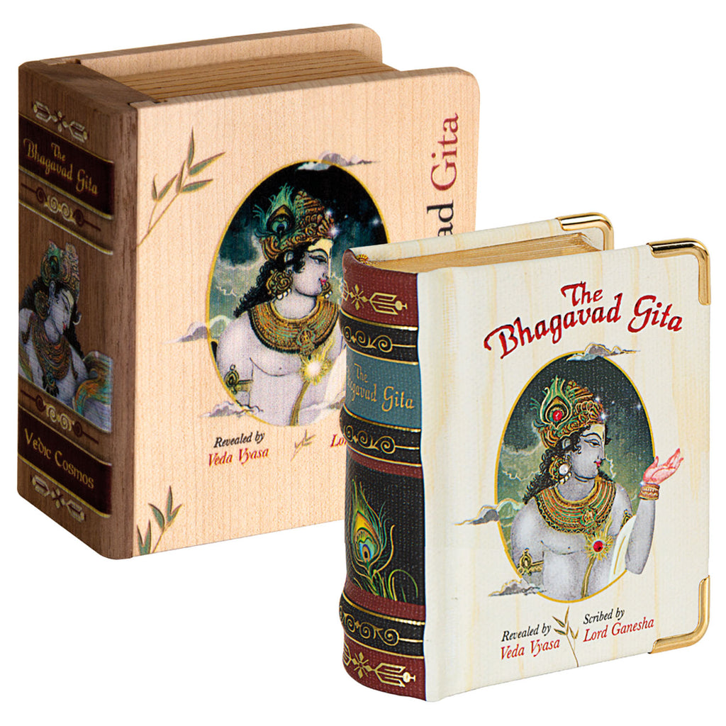 The Bhagavad Gita - Small Wooden Box Edition