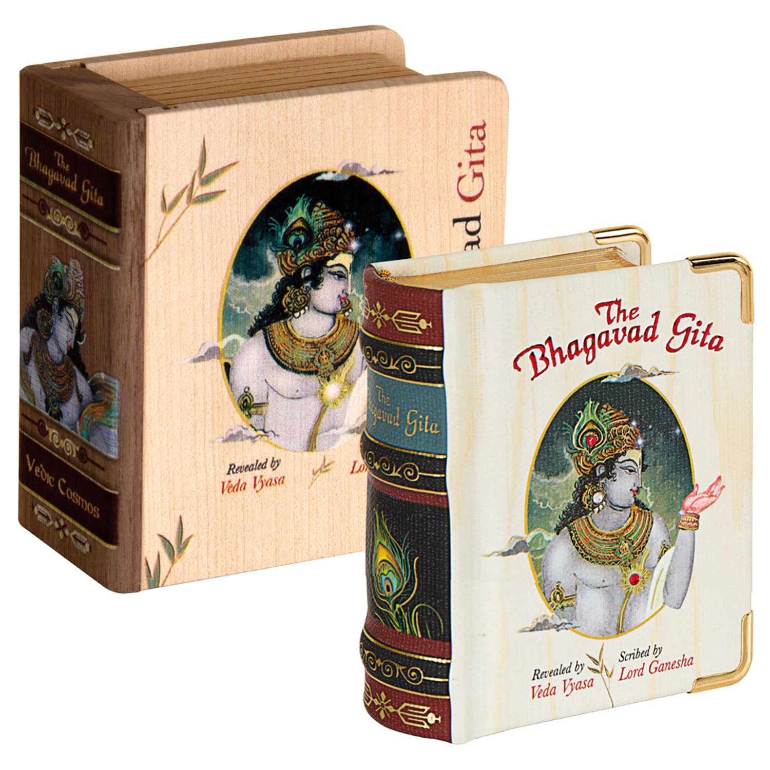 The Bhagavad Gita - Small Wooden Box Edition