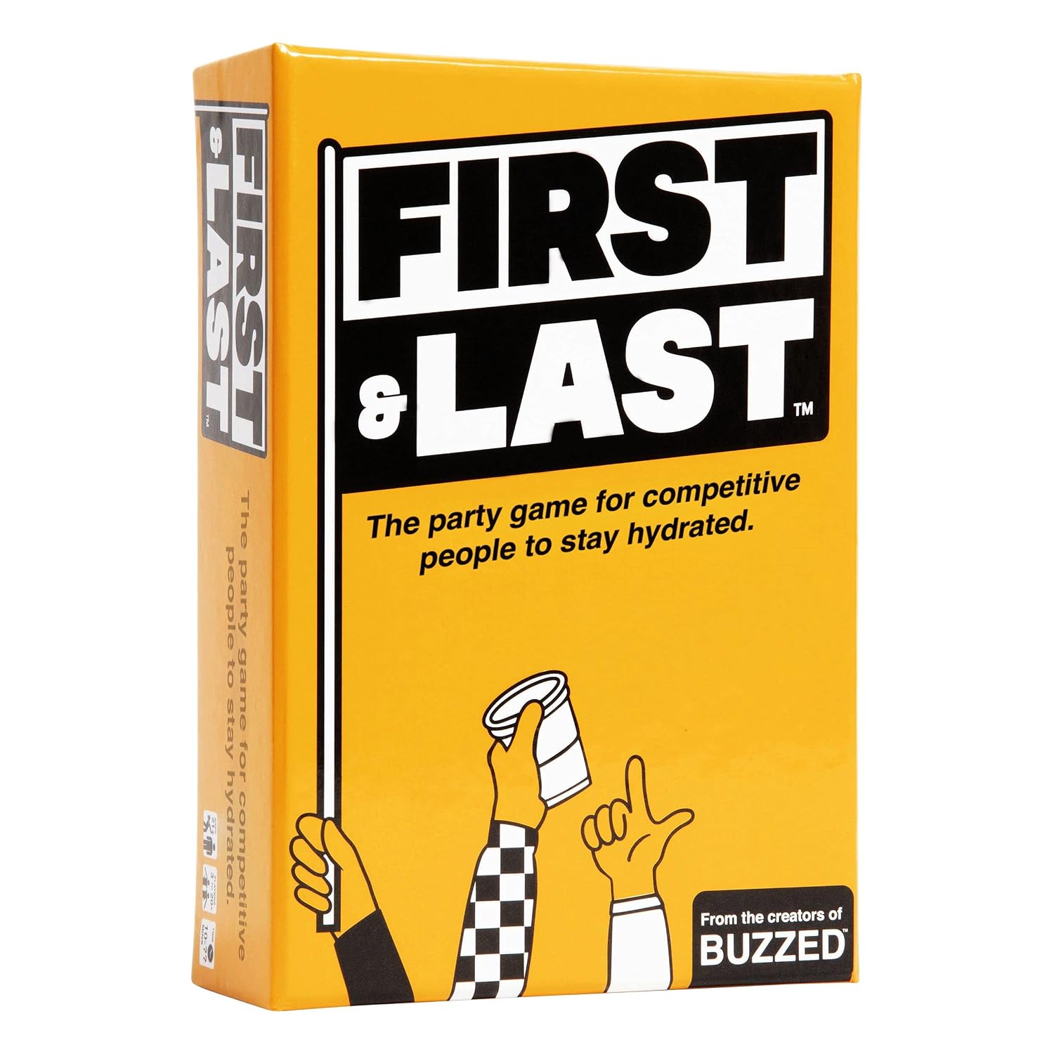 First & Last – The Party Game for Competitive People to Stay Hydrated Card Game