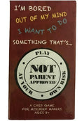 Not Parent Approved Family Card Game, Fun Party Game for Kids, Teens and Tweens