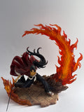 Yoriichi Tsugikuni Sun Breathing Battle Action Figure with Fire Effect Base