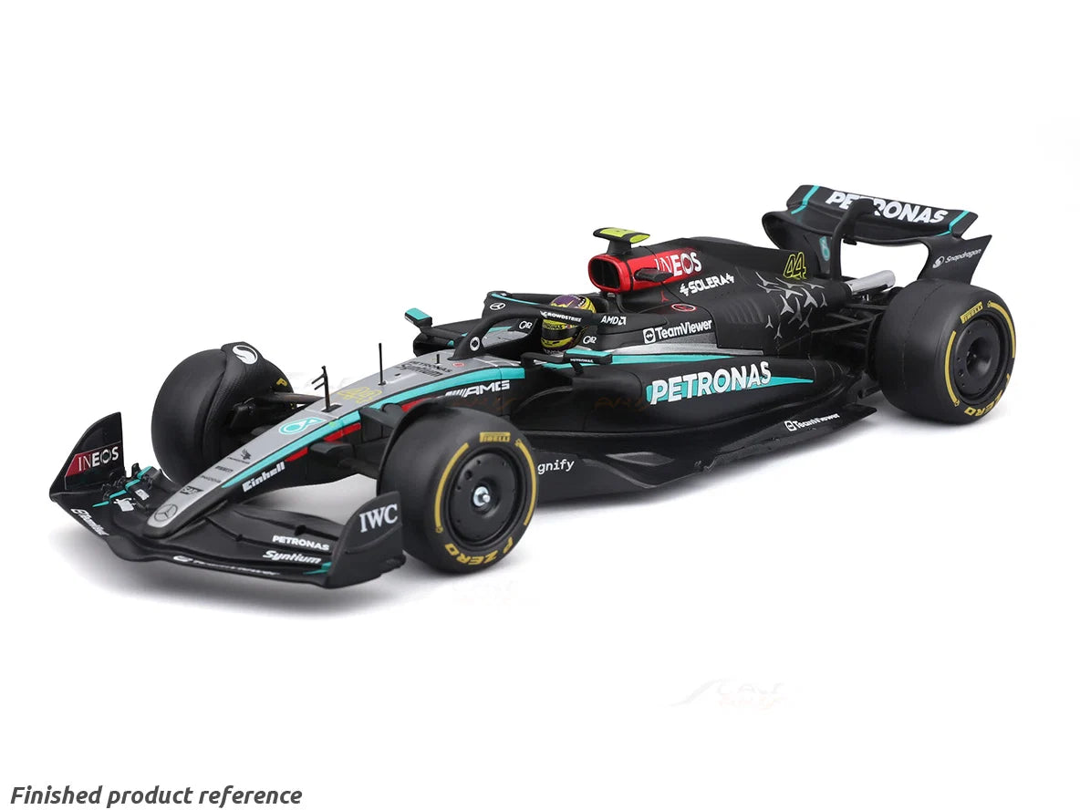 Bburago Mercedes-AMG F1 W15 #44 Lewis Hamilton Die-Cast Model Kit – 1:24 Scale