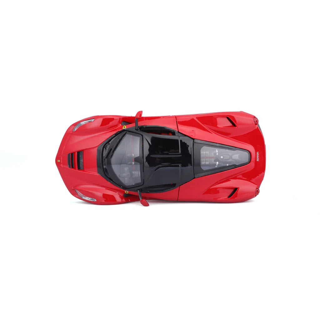 Bburago Ferrari LaFerrari Die-Cast Model Car – Rosso Corsa 1:24 Scale