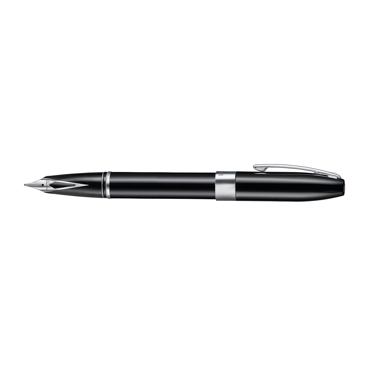 PEN SHEAFFER LEGACY E9064 BLACK AND CHROME FP PEN