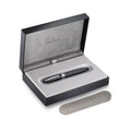 PEN SHEAFFER LEGACY E9064 BLACK AND CHROME FP PEN