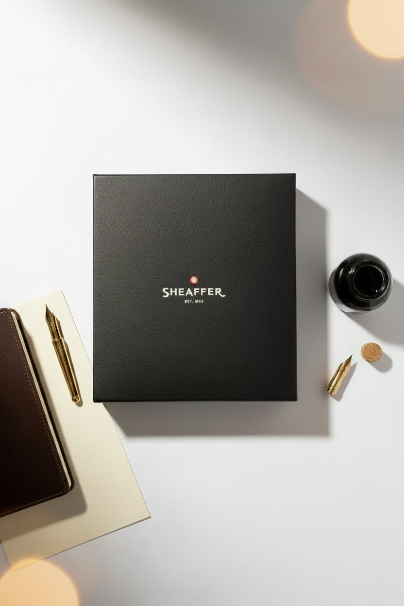 Sheaffer ICON 9111 Metallic Red Rollerball Pen Set
