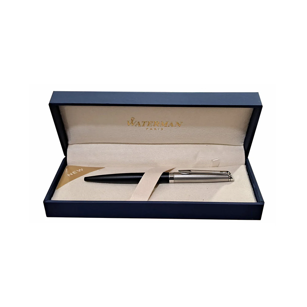 Waterman Hemisphere SS MATTE BLACK CHROME TRIM PEN