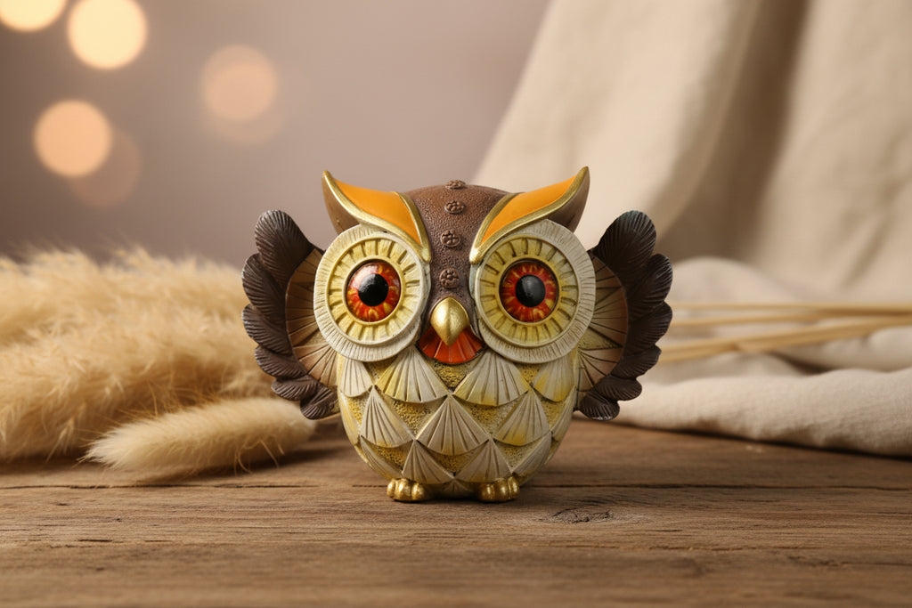 Decorative Owl Figurine