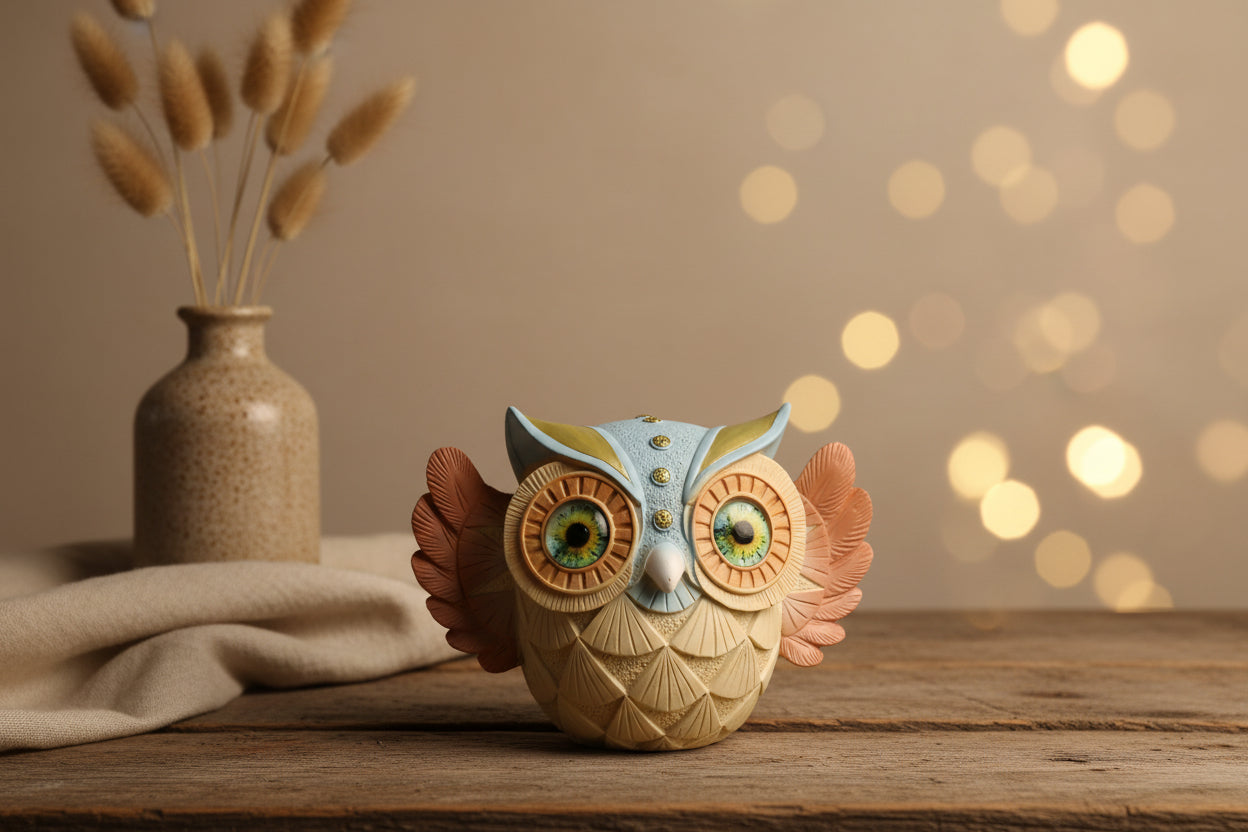 Decorative Owl Figurine