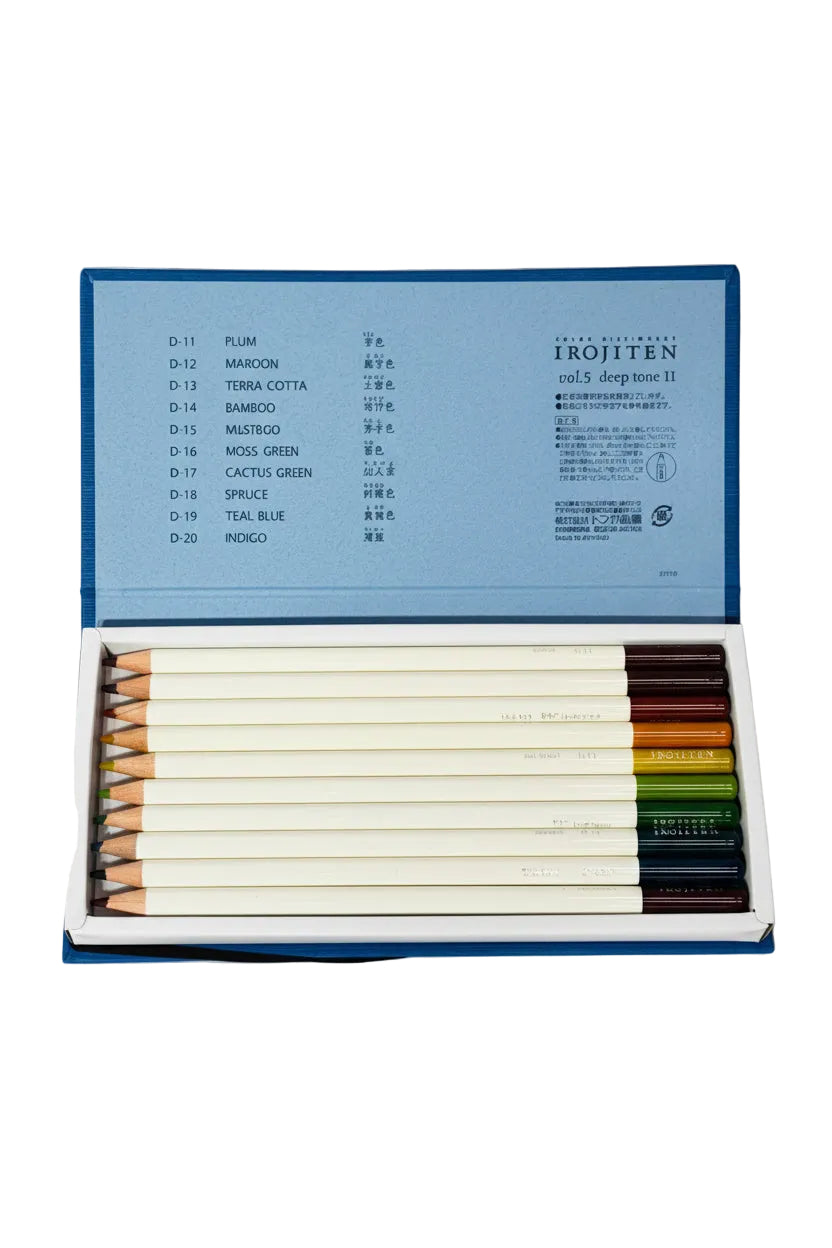 Tombow Irojiten Colored Pencils Set (Vol. 4, 5 & 6) + Leuchtturm1917 A5 Sketchbook — Artist Combo