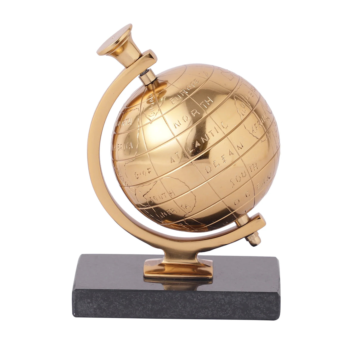 Decorative Globe on Marble Base