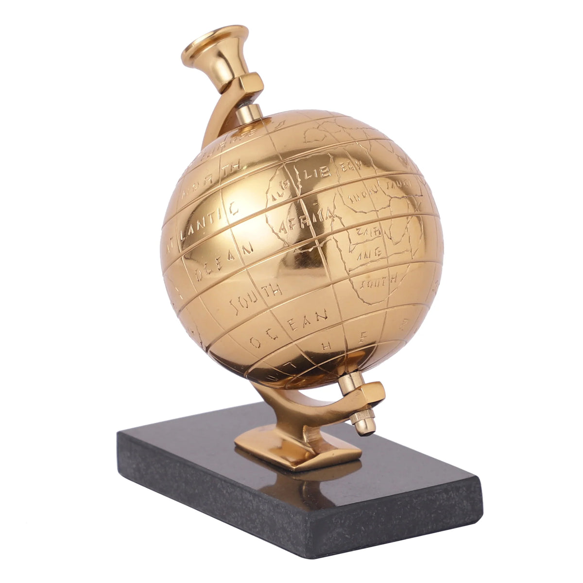 Decorative Globe on Marble Base