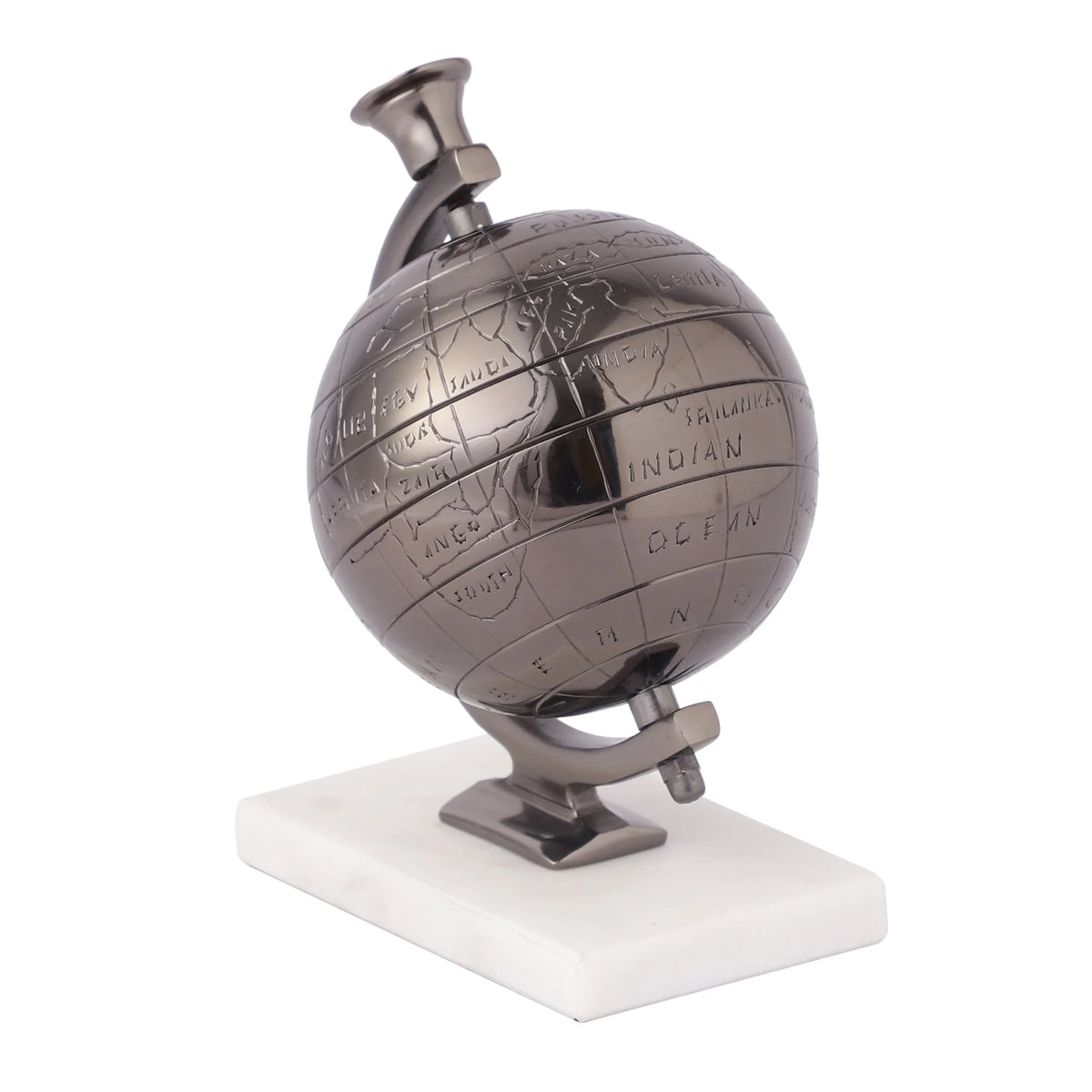 Decorative Globe on Marble Base