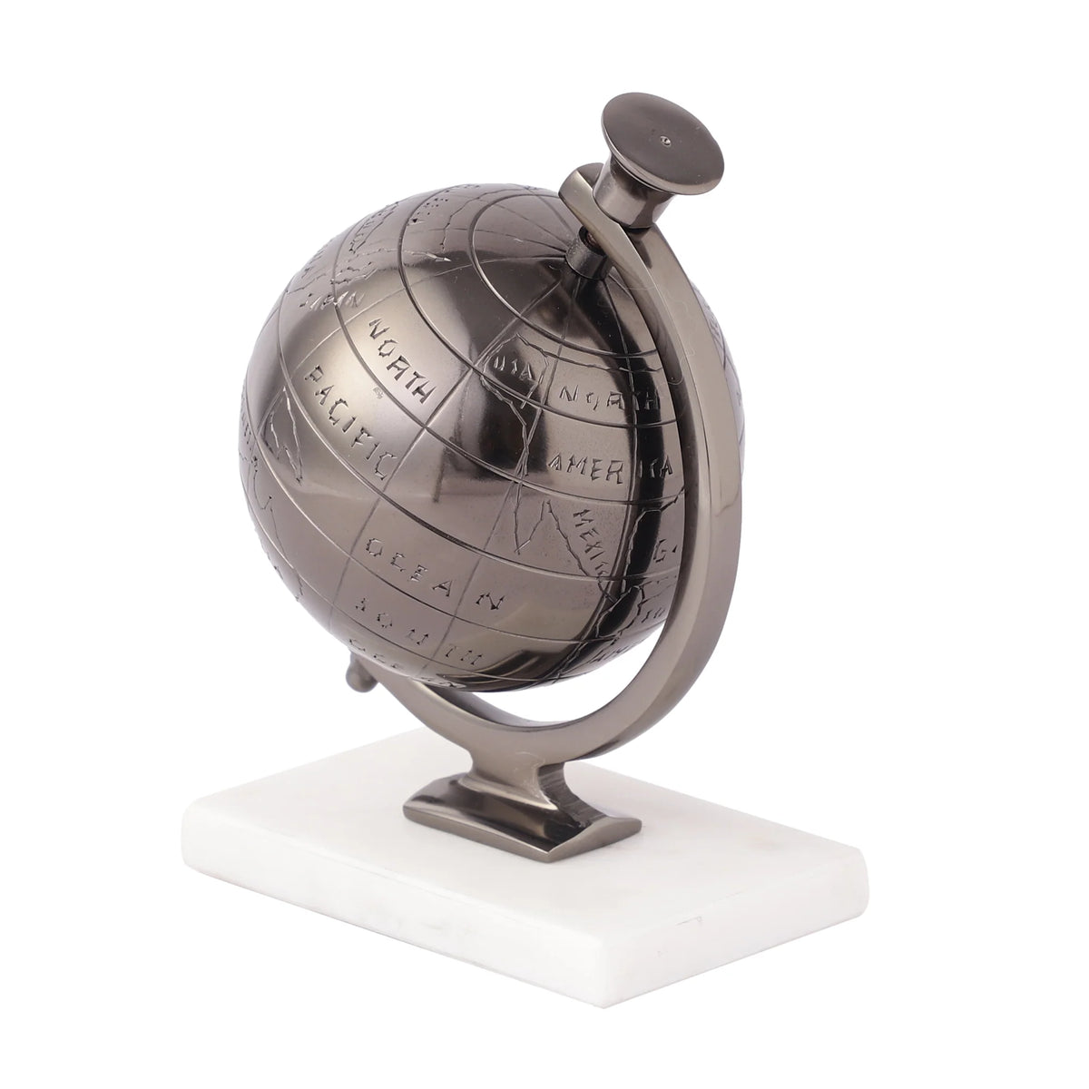 Decorative Globe on Marble Base