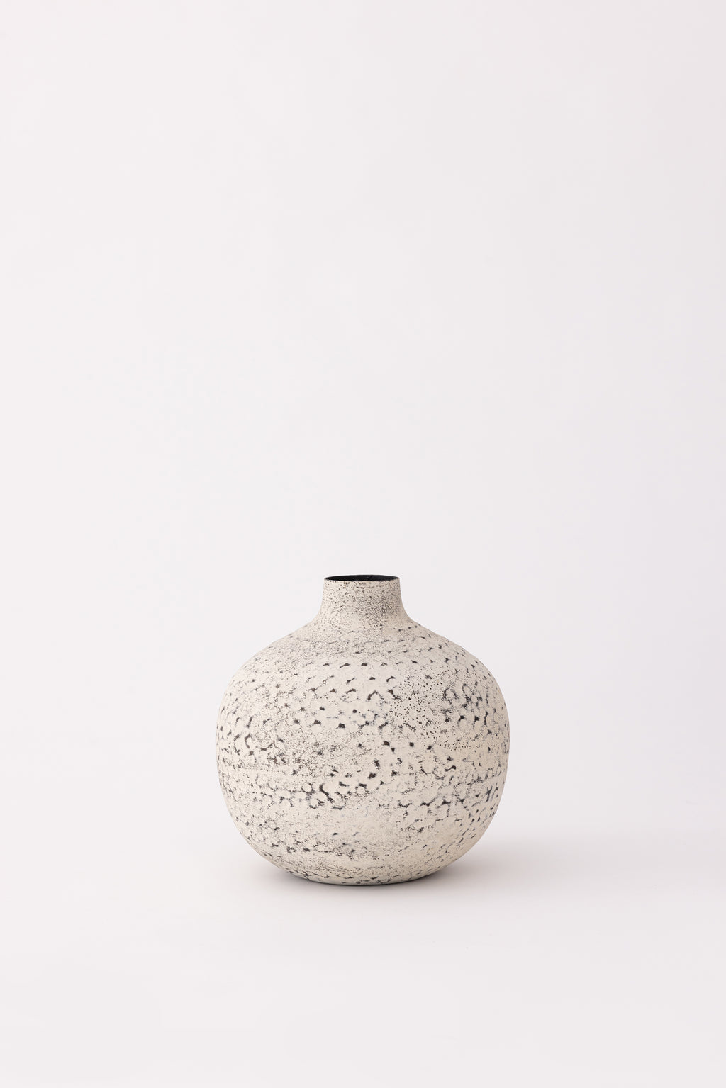 Textured Metal Bud Vase