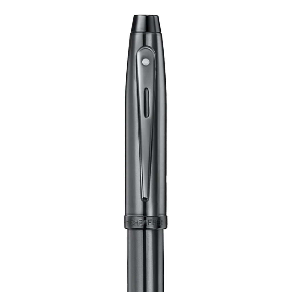 Sheaffer 100 Rollerball Pen | E9375 Ionic Shiny Grey Gunmetal