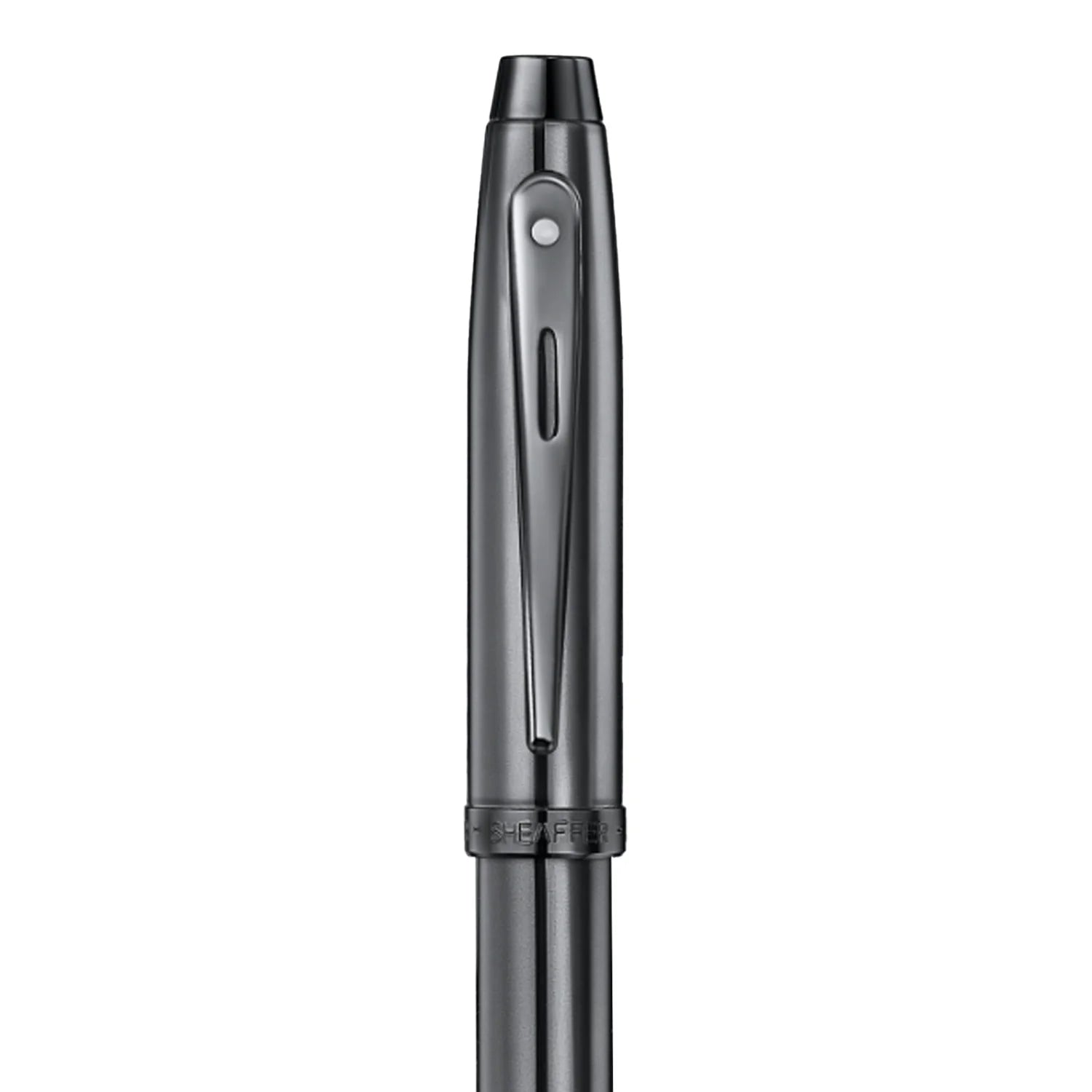 Sheaffer 100 Rollerball Pen | E9375 Ionic Shiny Grey Gunmetal