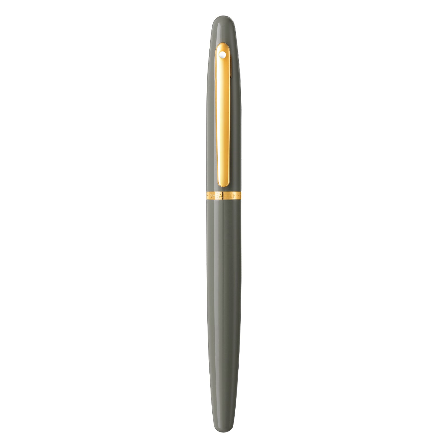 Sheaffer VFM Fountain Pen — Glossy Light Grey (Medium)