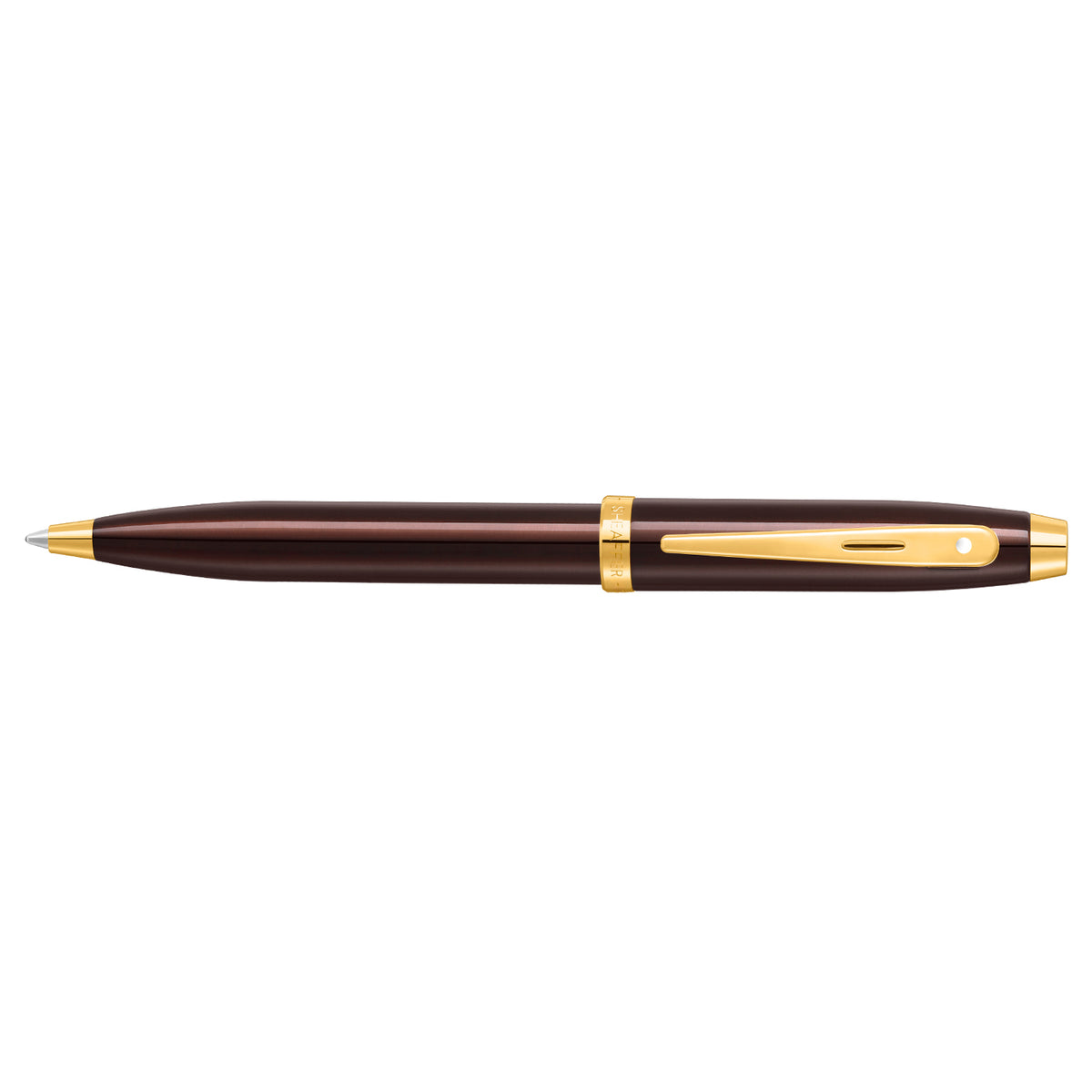 Sheaffer 100 Glossy Coffee Brown Ballpoint Pen