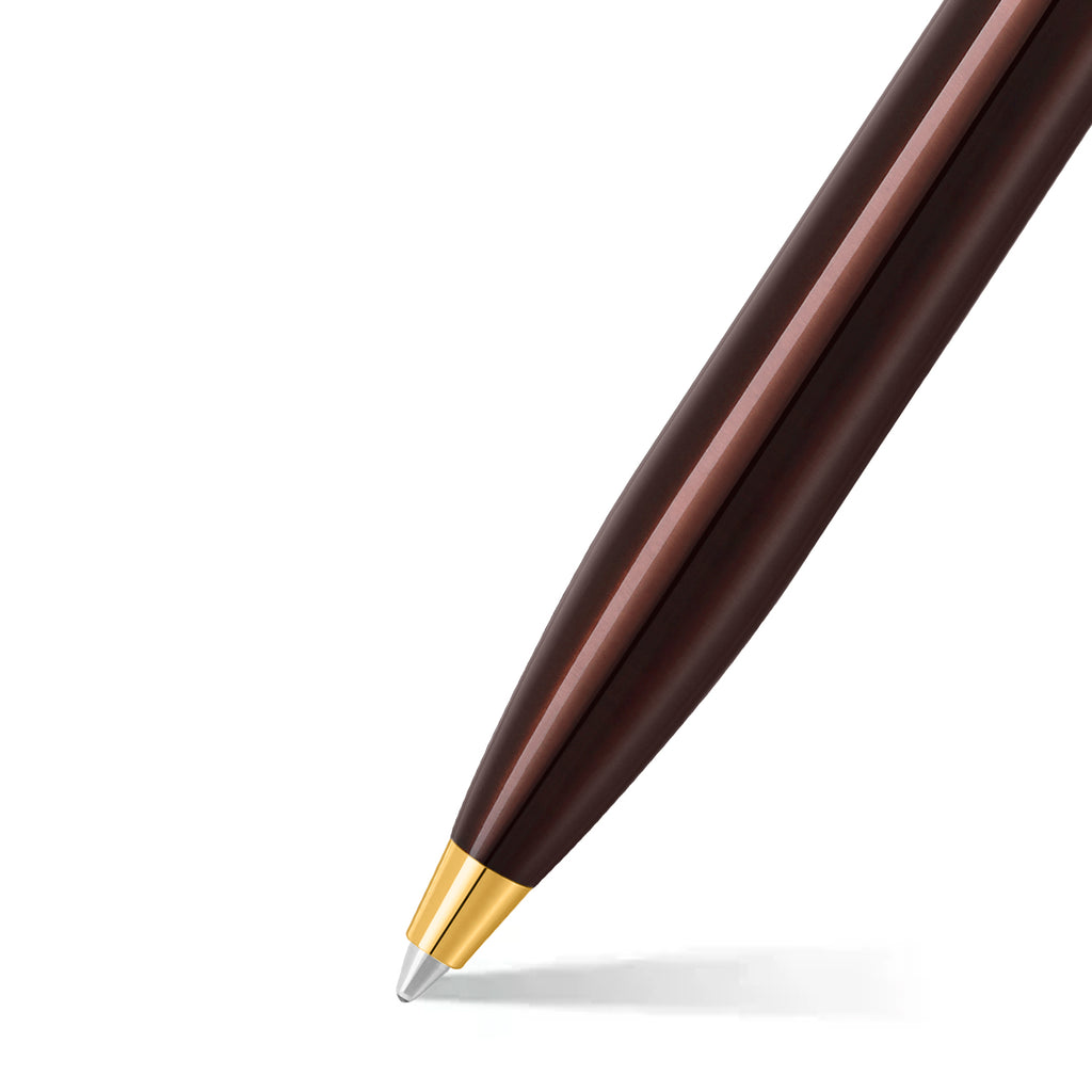 Sheaffer 100 Glossy Coffee Brown Ballpoint Pen