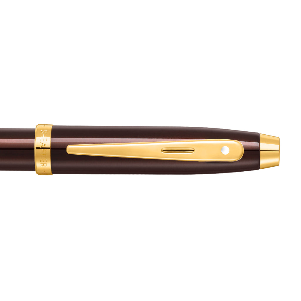 Sheaffer 100 Glossy Coffee Brown Ballpoint Pen