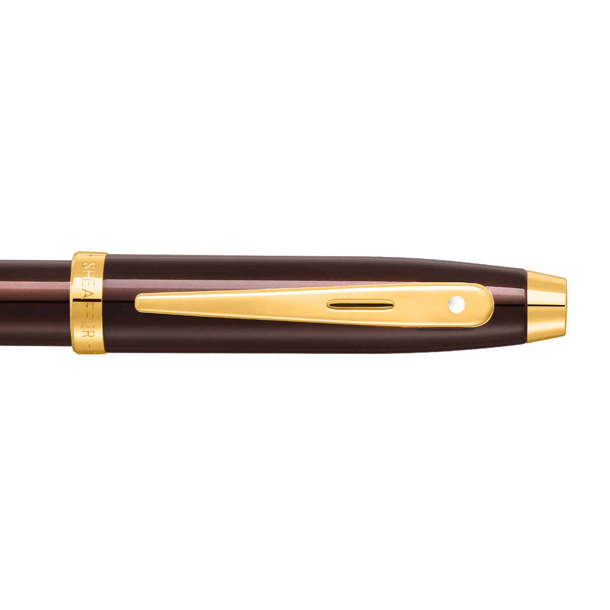 Sheaffer 100 Glossy Coffee Brown Ballpoint Pen