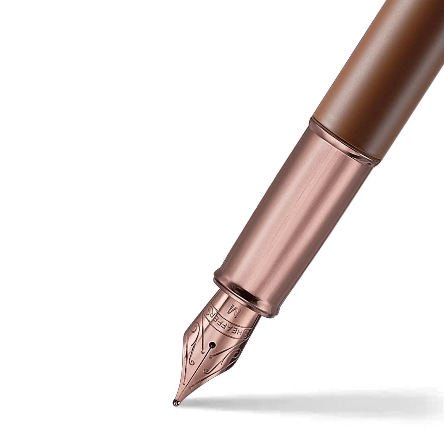 Sheaffer 100 Fountain Pen — Coffee Edition, Matte Brown