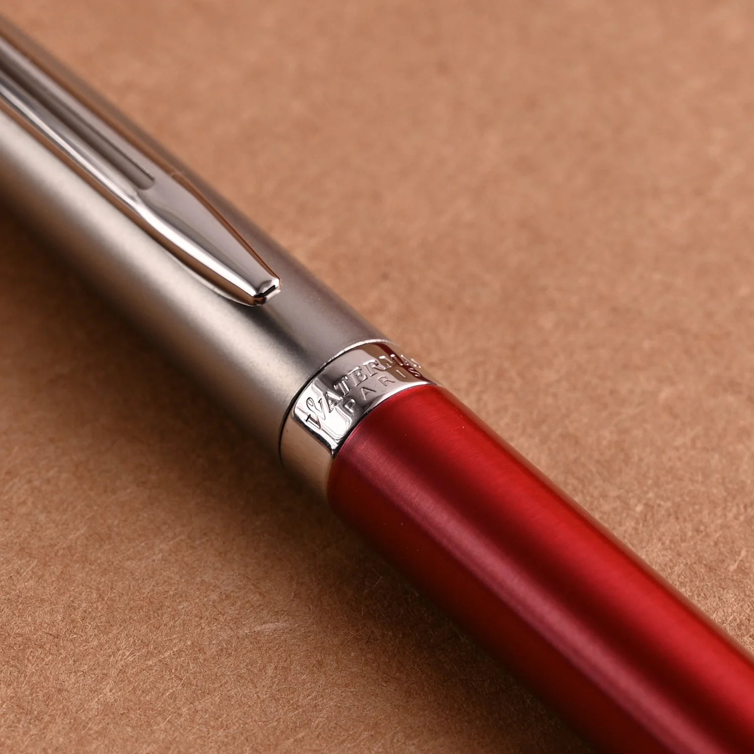 Waterman Hemisphere SS MATTE RED CHROME TRIM PEN