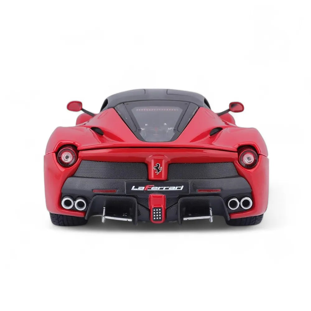 Bburago Ferrari LaFerrari Signature Series Die-Cast Model Car – Rosso Corsa 1:18 Scale
