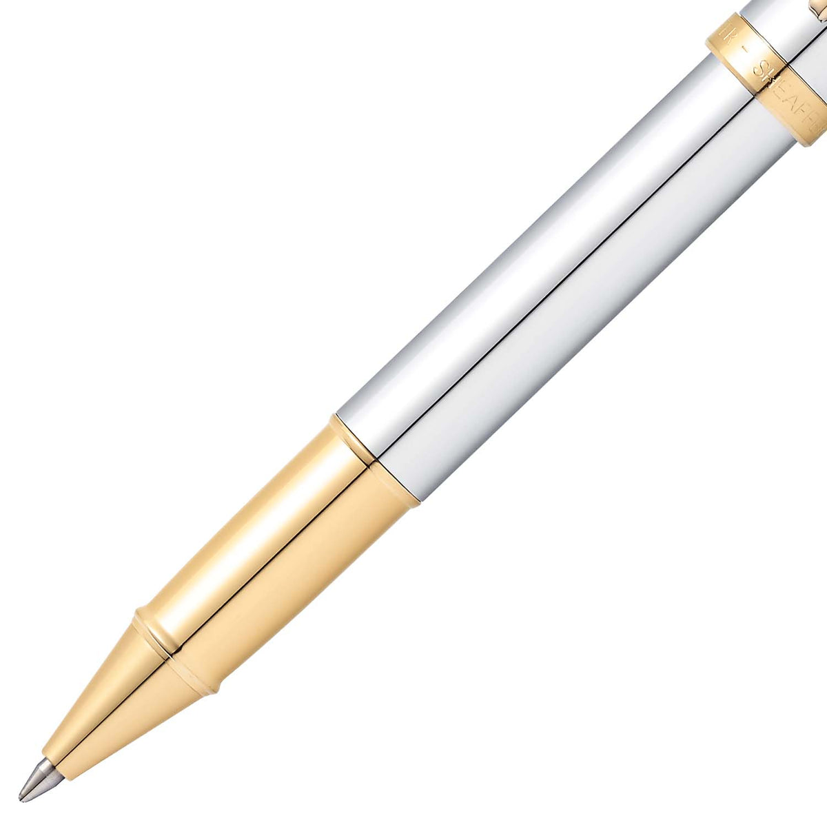 Sheaffer 100 Rollerball Pen — Bright Chrome