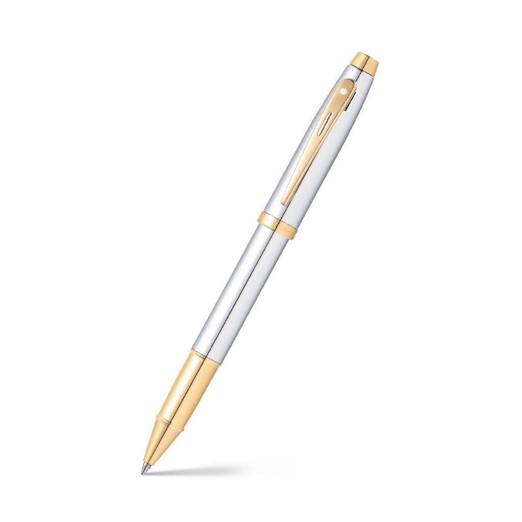Sheaffer 100 Rollerball Pen — Bright Chrome